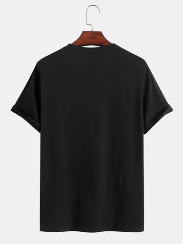 SOLY HUX Men's Color Block Letter Print Short