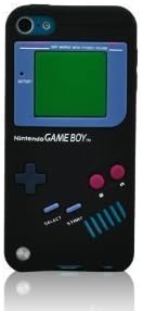 I Need Authentic 3D Black Gameboy Soft Silicon Case Cover Compatible for Ipod Touch 5/5g/5th Generation