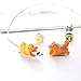 CKANDAY 12 Pcs Cute Animal Cable Bites Protector Saver Chompers Chewers Buddies Protection for Cellphone Phone Accessories Charger Cord USB Charging Cable