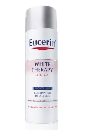 New Eucerin White Therapy Night Fluid Combination to Oily Skin, 40ml