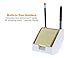 Bostitch Office Sticky Note Holder + Business Card Stand, Includes Pen Holders, White