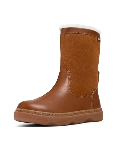 Camper Kiddo K900332, Medium Zip/Medium Elastic, Braun 003,