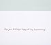 Hallmark Signature Birthday Card with Removable Dachshund Magnet (Dog in Sweater)