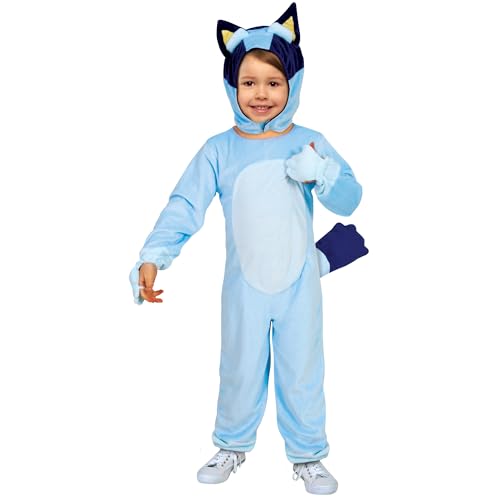 Rubies Bluey toddler costume with head piece and tail 2-4 years