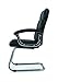 HON Traction Guest Chair with SofThread Leather, in Black (HVL102)