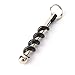 Elat Park Mini Red Wine Bottle Corkscrew Beer Cap Opener Keychain Keyring EDC Camping Tool