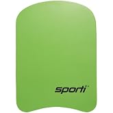 Sporti Kids Swim Kickboard, Junior EVA Foam Training Board, Swimming Aid | 14 x 10.5 x 1.125 in, Rounded Edges, Comfortable Grip, Contoured Underside, Kick Practice, Learn-to-Swim Aid, Pool Training