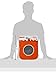 Skip Hop Tubby Bath Toy Organizer, Orange