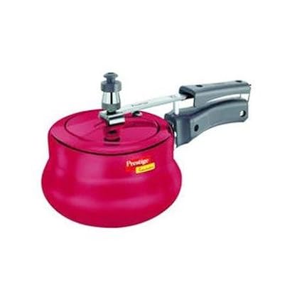 Prestige Nakshatra Plus Flame 5-Litre Pressure Cooker (Red)