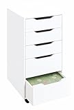 Simply Built 02430  5-Drawer Mobile Organizer