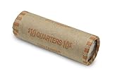 Pre-formed Quarter Coin Wrappers (Box of 1,000)