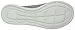 Skechers BOBS Women's Pureflex 2-Knit Knack Flat, Gray/White, 7.5 M US