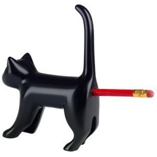 Cat End Pencil Sharpener - random between White and Black Cat End Pencil Sharpener - random between White and Black