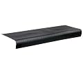 M-D Building Products 75556 Residential 9-1/8-Inch by 24-Inch Vinyl Stair Treads, Black
