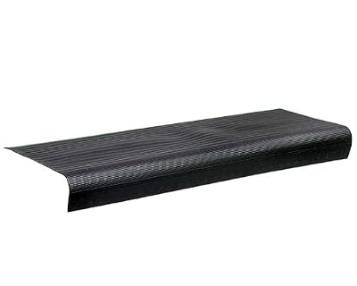 M-D Building Products 75556 Residential 9-1/8-Inch by 24-Inch Vinyl Stair Treads, Black