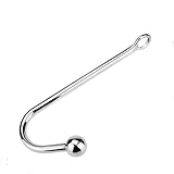 Stainless Steel Metal Hook with Rope Ring Lifting Hook H45