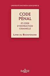 Code pénal et code d'instruction criminelle