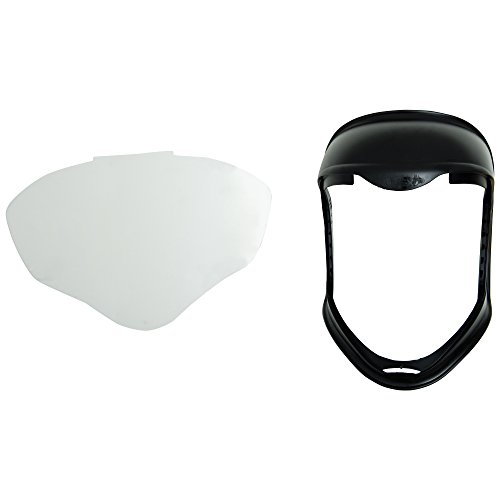 Honeywell Uvex Bionic Face Shield with Clear Polycarbonate Visor and Anti-Fog/Hard Coat (S8510)