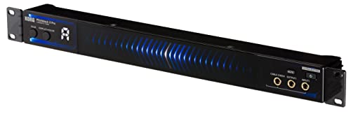 KORG - PB-X-PRO TUNER Accordatore Cromatico a Rack, Passaggio da True Bypass a Ultra Buffer, LED Meter a Colori, 4 Modalita di Visualizzazione, Just-right Tuning Integrato, Colore Nero