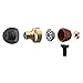X-Best Customed Wood in-Ear Earphones with Microphone, Premium High Definition Dynamic Crystal Sound，Stereo Bass Earbuds, Noise Isolating Headphone with Volume Control for iOS Android Devices