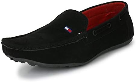 Chokas Men's Blue/Brown/Black Stylish Loafer Shoes