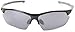 Ironman Men's Finish Line Semi-Rimless Sunglasses, Matte Black Rubberized, 147 mm