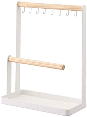 Lixada LSF2019033_W Jewelry Tree Necklace Stand Jewelry Organizer