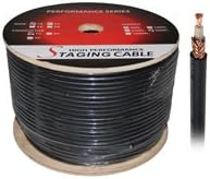 500ft 18AWG Unbalanced Guitar Cable, Braid Shield - Distributed by NAC Wire and Cables