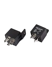Ehdis   Relé para coche (4 pines, 12 V, 40 amperios, número de eje) : JD2912 1H 12VDC 40A 14VDC, interruptores automáticos e iniciadores., Paquete de 10
