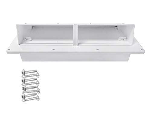 Camp'N RV Exhaust Vent Cover - RV Range Hood Vent/RV Range Hood Cover (White) - Thumbnail 2