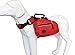Dog Saddlebag Backpack Adjustable Tripper Hound Travel Backpack Bag Rucksack for Medium & Large Dog Camping Hiking, Detachable Pack Instantly Turns into Harness(L)