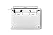 Laptop Stand,ANKCE Aluminum Invisible Lightweight Laptop Computer Stand, Ergonomic Adhesive Notebook Laptop Holder, Compatible with Laptop,Macbook, iPad, Tablet (Patented)thumb 1