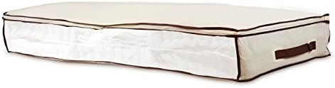 Kubez Large Under Bed Blanket Bag Storage for Blankets, Quilts &amp; Comforters (39.3”x17.7x5.9”)