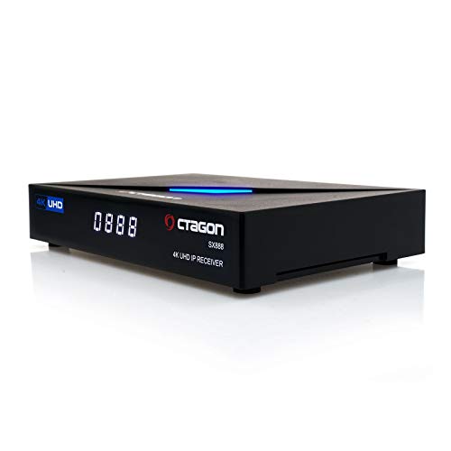 Octagon SX888 4K UHD IP Receiver H.265 1GB RAM 4GB Flash Stalker IPTV Multistream Zwart - Afbeelding 4
