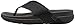 FitFlop Men's Surfer Flip Flop, Black, 9 M US