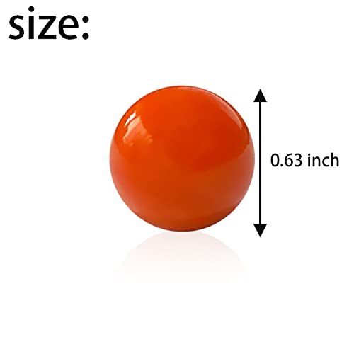 60 Pcs Glass Marbles, Bulk Marbles, for Various Marble Games 0.63 inch, Multicolor.