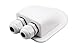 Proline Solar Weatherproof ABS Solar Double Cable Entry Gland with Sealant for RV, Boat or Wherever You Need a Water Tight Connection. (Double, White)