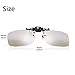 Cyxus 3D Clip-on Glasses for TV/Cinema/Movie Eyewear (RealD & IMAX 2 Pack)