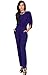 KOH KOH Womens Short Sleeve Sexy Semi Formal Cocktail One Piece Jumpsuit Romper