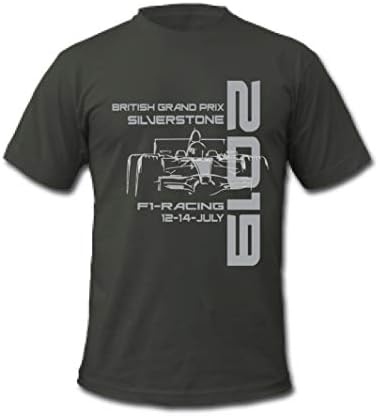 Cold Gun F1 Silverstone British Grand Prix 2019 Formula One GP Racing T-Shirt