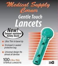SMS Safety Seal Lancets 28G lancets, 100 count