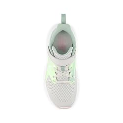 New Balance Baby Rave Run V2 Bungee Shoe, Grey