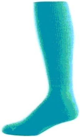 Fieldhouse Teal Medium Baseball/Softball Athletic All-Sport Knee High Tube Socks