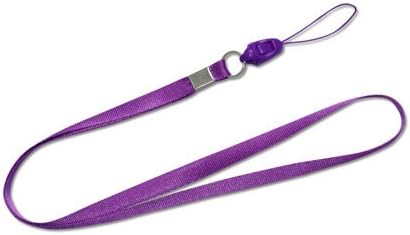 Fashionable Universal Neck Long Strap Lanyard for Electronics Accessories Camera Cell Mobile Phone - Purple