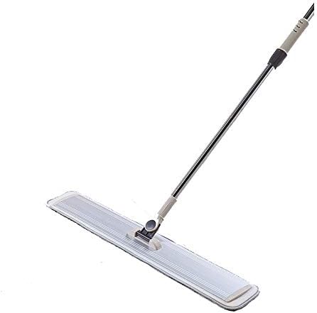 PBTBJSH Large-area wooden floor mop stainless steel hand-free wet and dry mop,65CM with 1 original mop