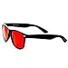 zeroUV - Rare Color Tinted Lens Classic Horn Rimmed Sunglasses