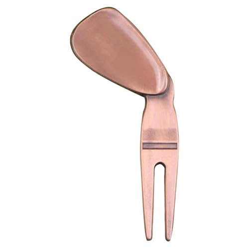 Golfs Balls Marker Alloy Curved Spit for Men Women Golfer Accessory Divot Green Divot Tool Golfs Balls Retrievers