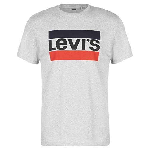Sportswear Logo Graphic T-Shirt Homme, Grey, M