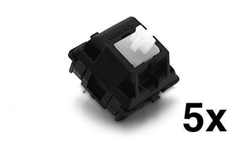 Cherry MX Clear Keyswitch (5 pack) - MX1AC1NN | Plate Mounted | Tactile Bump | by himalayanelixir Cherry MX Clear Keyswitch (5 pack) - MX1AC1NN | Plate Mounted | Tactile Bump | by himalayanelixir