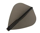 Cosmo Darts 6 Pack Fit Flight - Kite Dart Flight (Smoke)